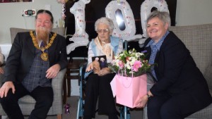 Jeannie Gass celebrates 100th birthday