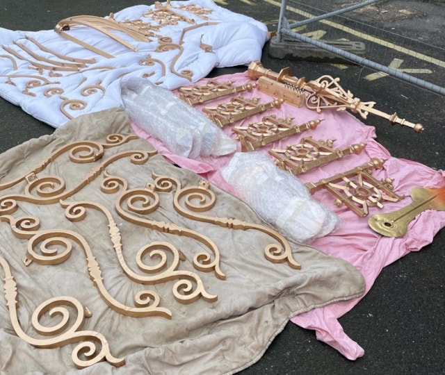 Scarbro clock pieces 2