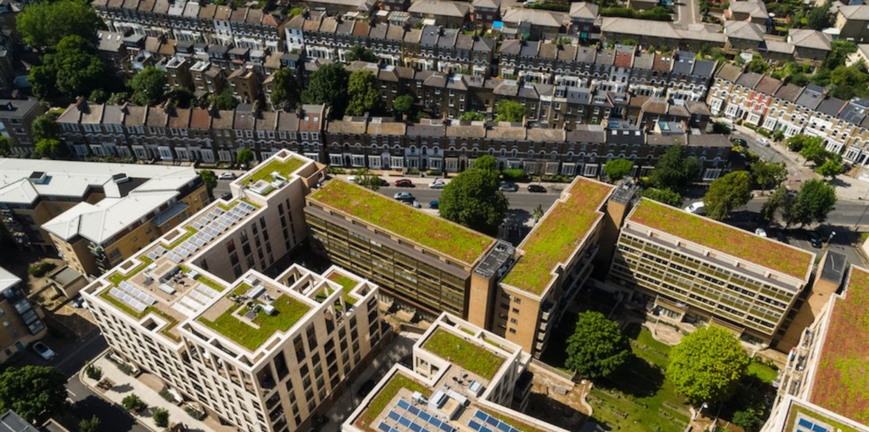 Aerial image of Kings Crescent Estate