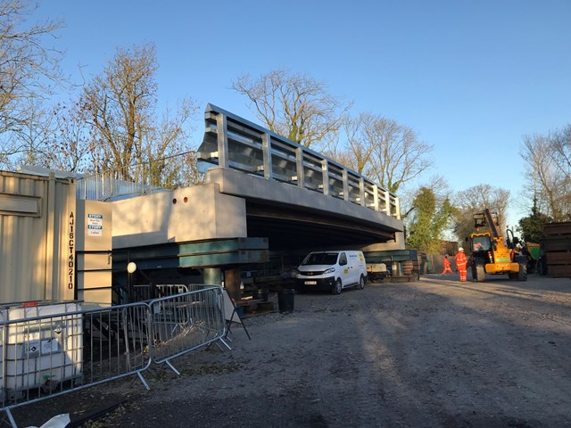 New bridge ready to be put in place
