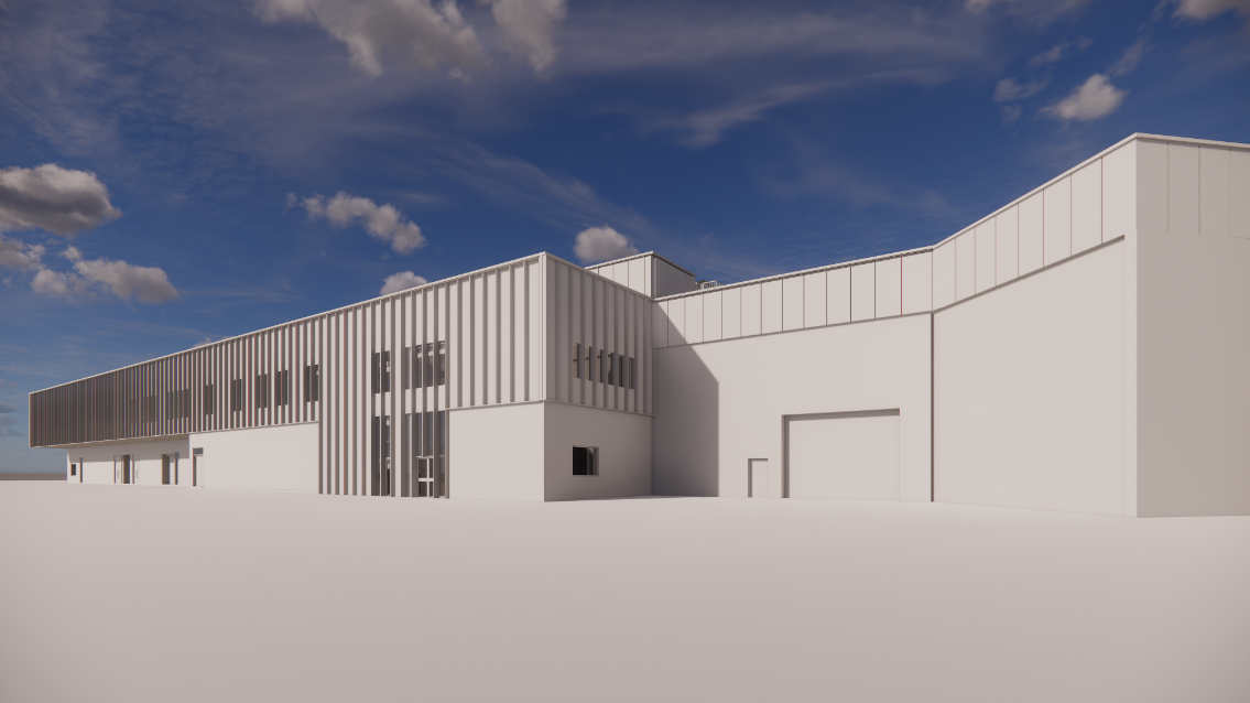 New Shipley Depot - proposed design of main building exterior