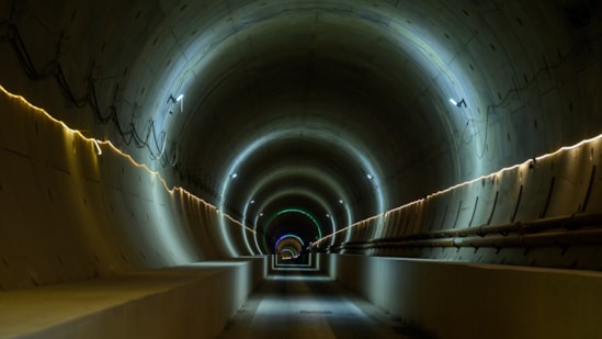 View inside HS2's Chiltern tunnel (September 2025) 3: View inside HS2's Chiltern tunnel (September 2025) 3