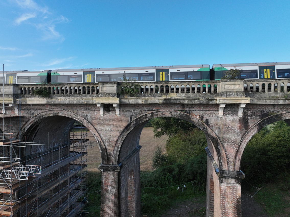 A programme of work is ongoing to restore and repair some of the Viaduct's stone and brickwork