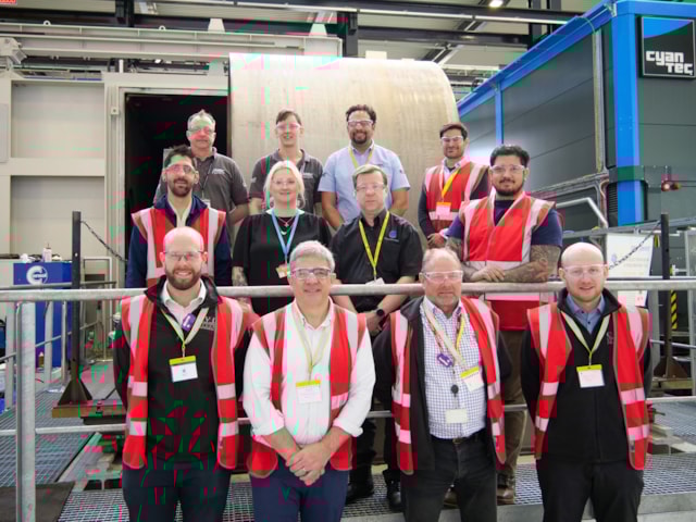 Photo 4: The University of Sheffield AMRC, Cambridge Vacuum Engineering and Kairos teams at the AMRC's facility in South Yorkshire where the vessel was fabricated.