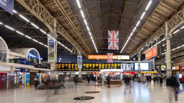 Explore the Evolution of London's Iconic Railway Stations: Tours at London Bridge, Victoria, and Waterloo: London Victoria information kiosk