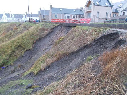 Portknockie residents get comfort following approval to spend £1.7m repairing landslips.