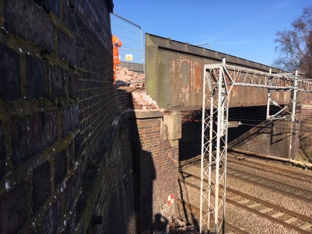 West Coast main line fully reopens through Stafford: Worston Lane bridge repairs