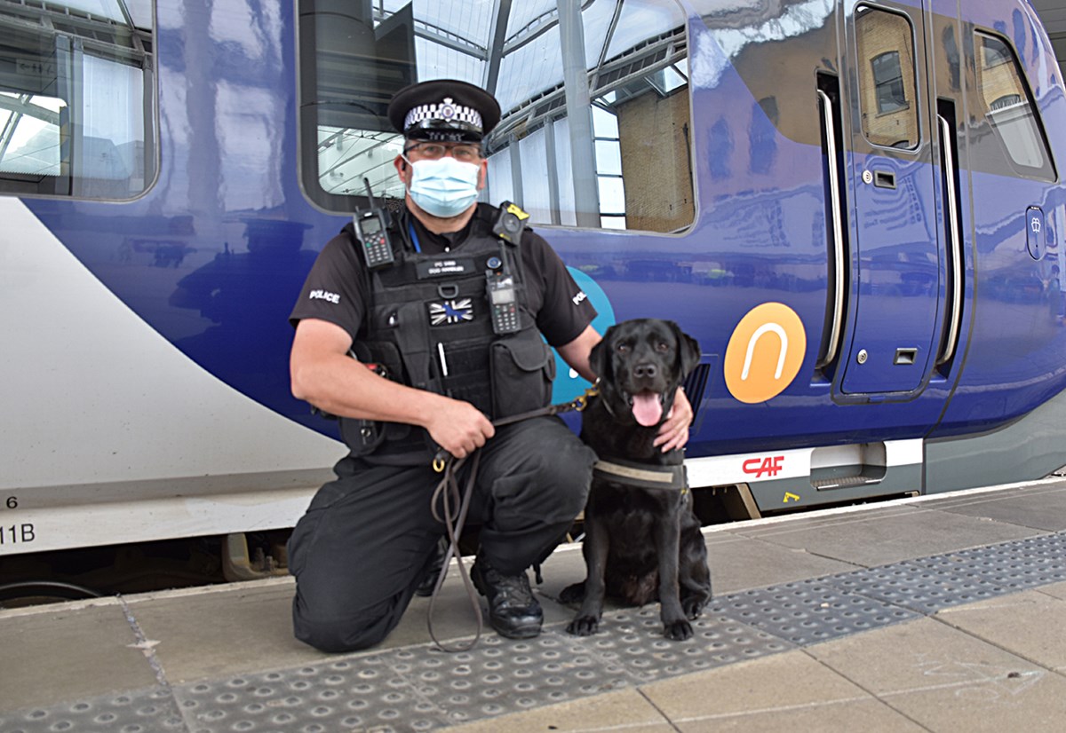 PC Phil Healy and Harry 3