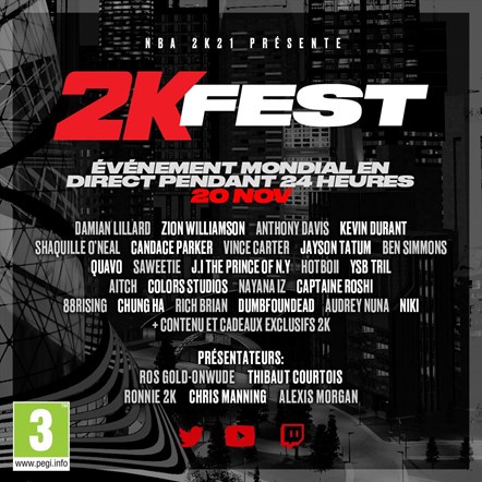 2K Fest : Présentation du programme