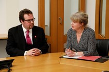 Health Secretary meets with founder of sepsis charity FEAT