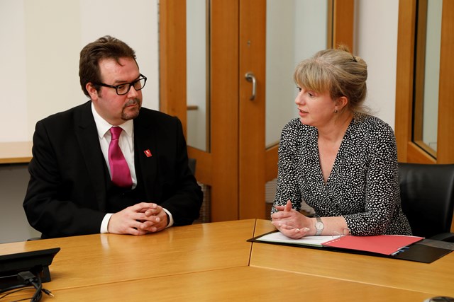 Sepsis awareness: Health Secretary meets with founder of sepsis charity FEAT