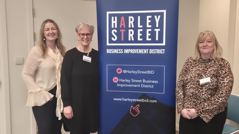 Harley Street BID celebrates International Women’s Day with business community