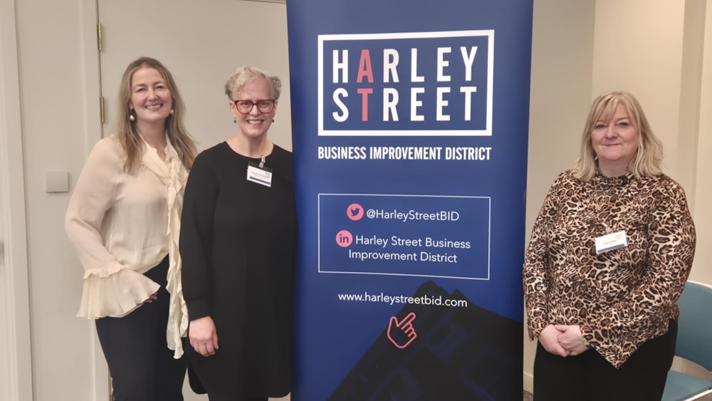 Harley Street BID celebrates International Women’s Day with business community