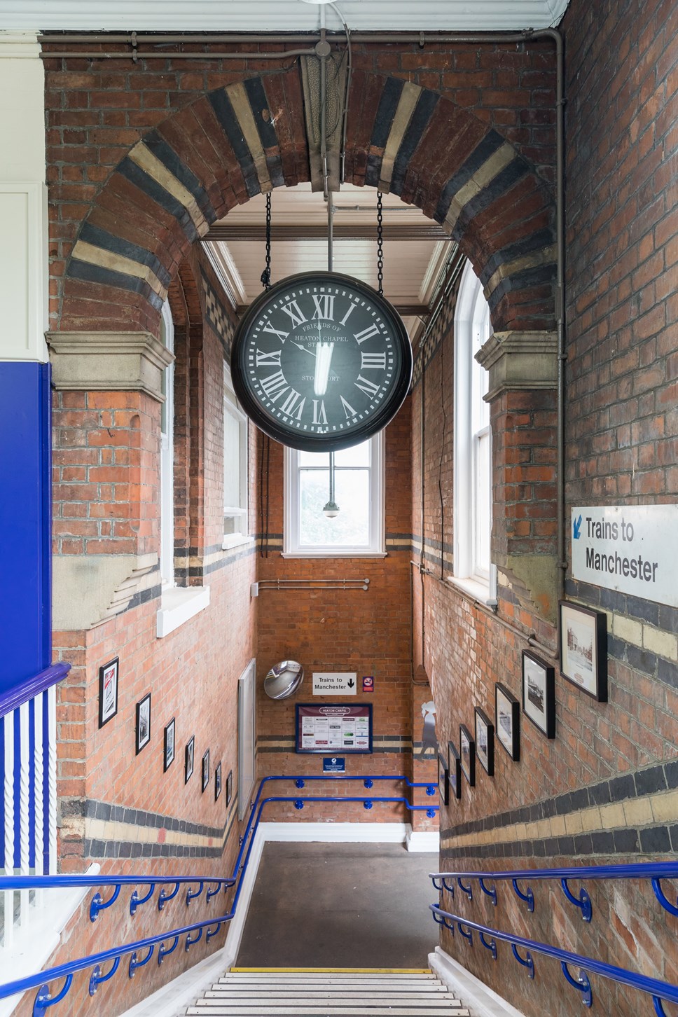 Heaton Chapel stairs Northern News