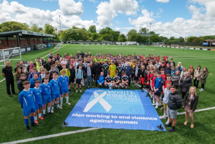 EAC White Ribbon football 42