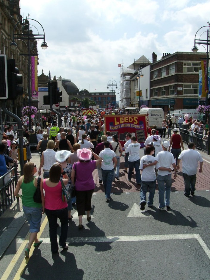 Pride 2006-2: Leeds Pride in 2006.
Credit: Leeds Pride Festival