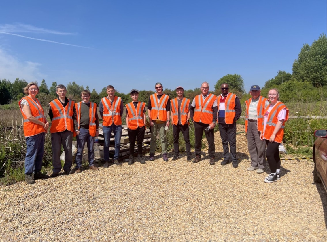 Ridgmont volunteering community rail week