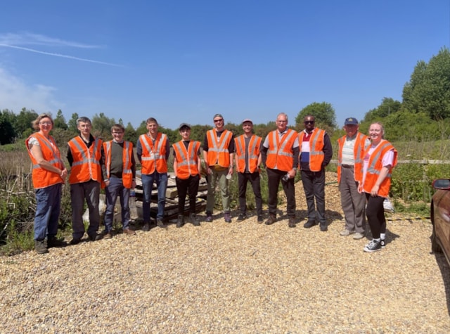 Ridgmont volunteering community rail week: Ridgmont volunteering community rail week