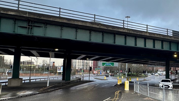 Plan ahead: New York Road tunnel closure for essential maintenance from Monday 12 February: New York Road Flyover cropped