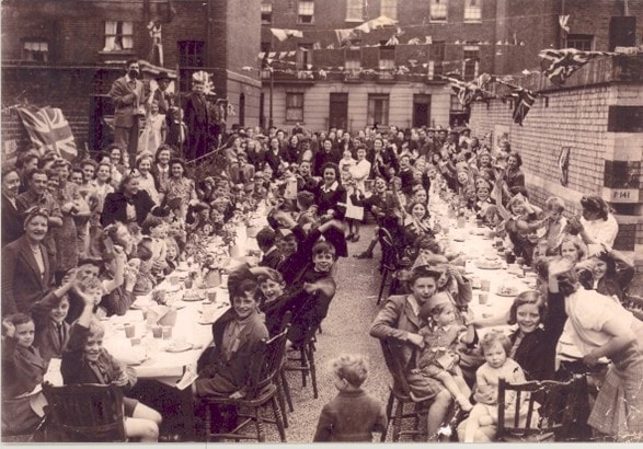 VE Day Street Party, Seward Street. Image credit Local History Centre.jpg VE Day Street Party, Seward Street. Image credit Local History Centre