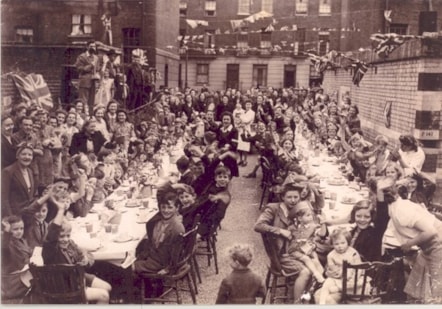 VE Day Street Party, Seward Street. Image credit Local History Centre.jpg VE Day Street Party, Seward Street. Image credit Local History Centre