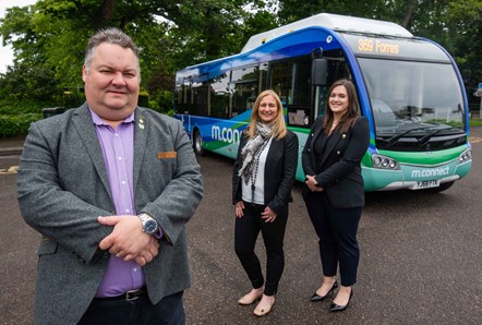 Hop on Scotland's first rural green bus - in Moray!
