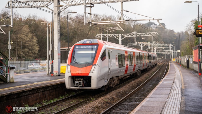 TfW Class 756 FLIRT Radyr-4-2