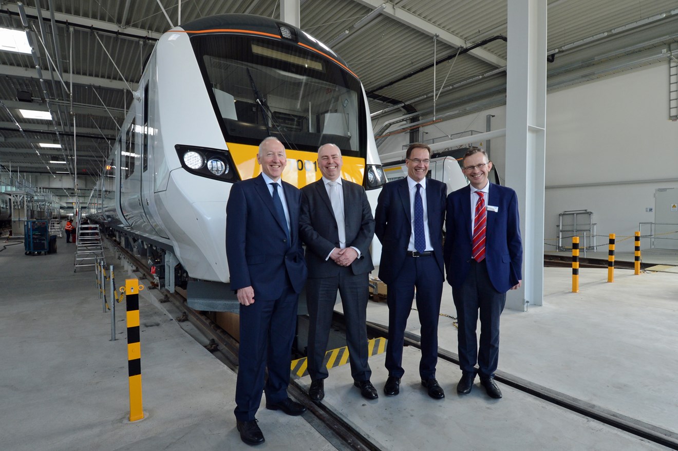 Desiro City manufacture ‘on track’ with passenger service drawing close for new Thameslink trains: steve-scrimshaw-iain-smith-full.jpg