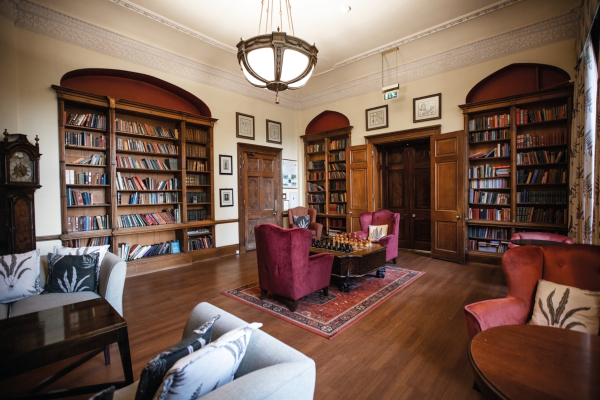 Littlecote House Hotel Library