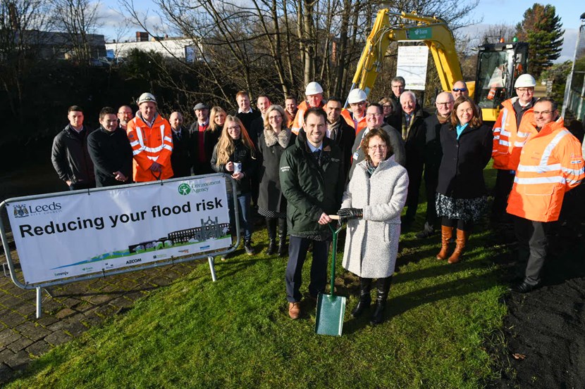 Work starts on next phase of project to reduce flood risk in Leeds: lfas2group.jpeg