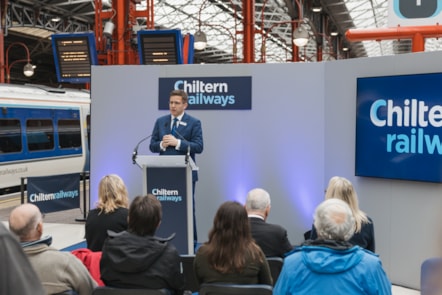 Chiltern MK5A train launch -9