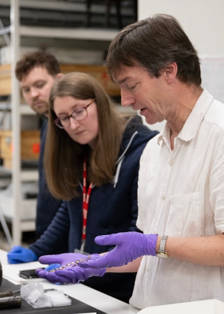 Curators meet the makers at the National Museums Collection Centre. Photo © Neil Hanna (3)