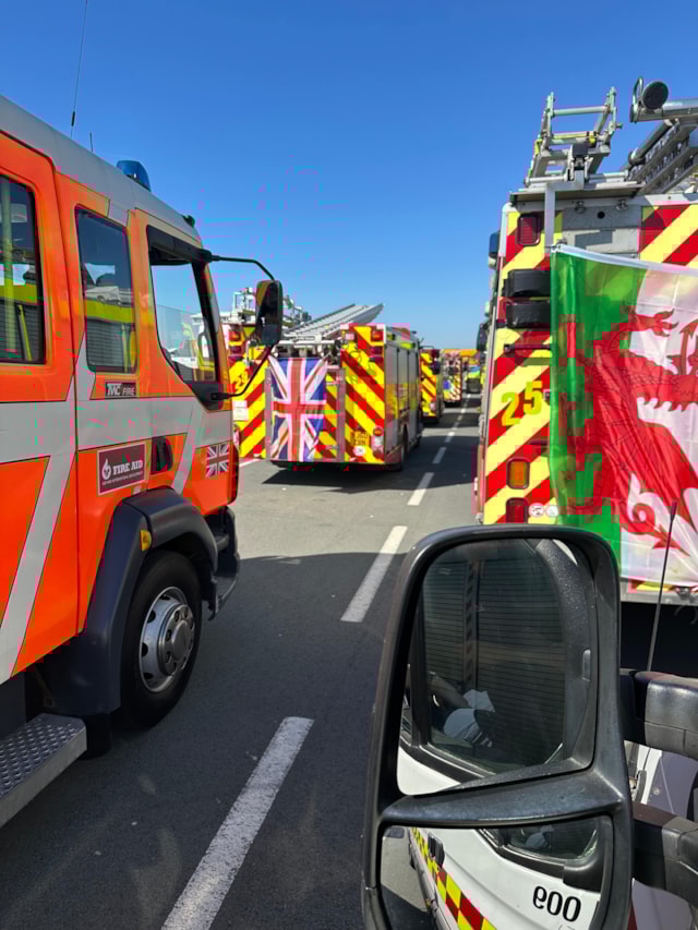 London Fire Brigade - Ukraine Convoy April 2025 4