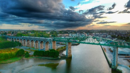 A century in Ireland continues for Siemens with long-term rail infrastructure and maintenance framework: Copyright Irish Rail Enterprise on Boyne Viaduct Jason Martin CTC