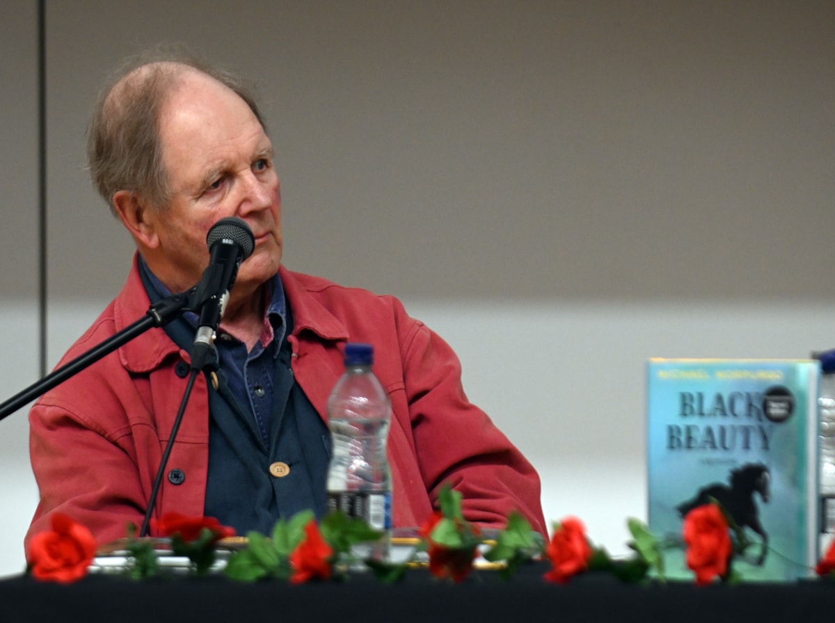 Sir Michael Morpurgo visit to Barony Campus