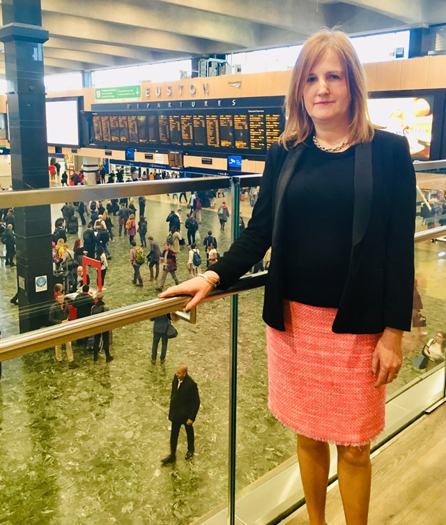 Harriet Hepburn, Director, corporate finance & business development (at Euston Station)