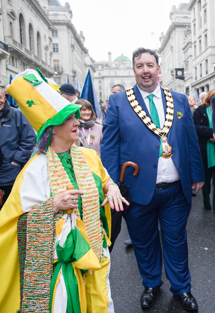 Mayor Gallagher - St Patrick's Day Parade