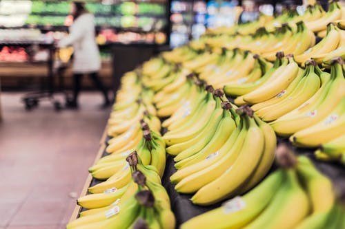 Supermarket fruit stall