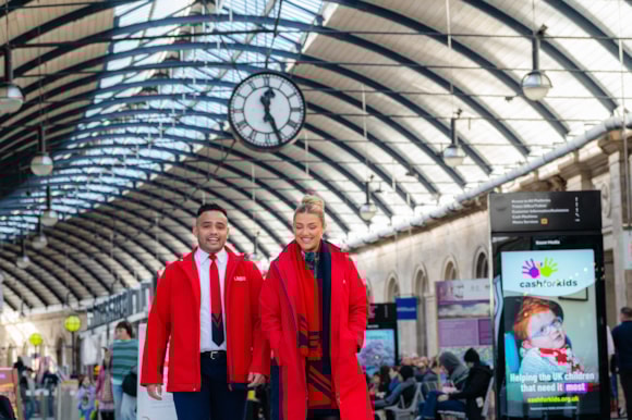 LNER's Eugene and Annabell at Newcastle Central Station
