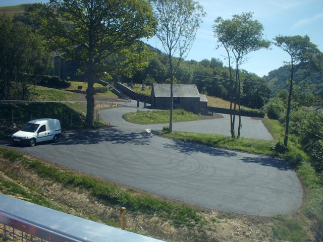 New cark park facility provided for the local chapel: New cark park facility provided for the local chapel