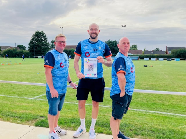 Beverley Town Football Club promotes Healthy Minds, captain James Piercy