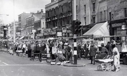 The Kingsland Waste Market in the 60s credit Hackney Archives 4