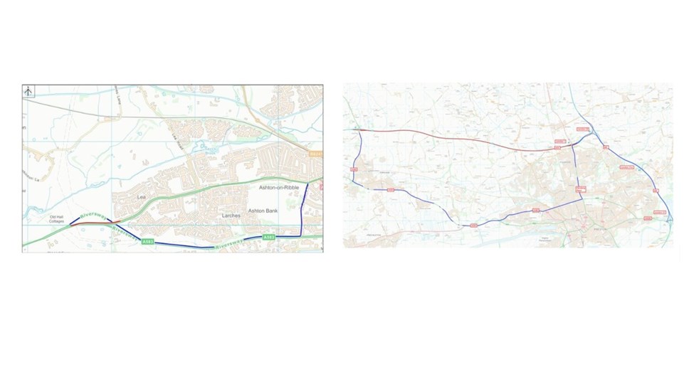 There will be road closures in Preston from Monday, 27 February