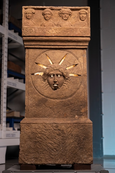 The Roman altars at the National Museums Collection Centre, Edinburgh. Photo © Duncan McGlynn (3)