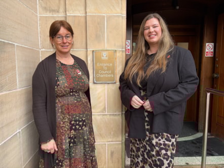 Cllr Robertson and Cllr Dunbar