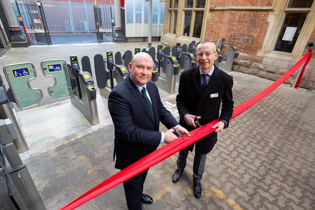 New ticket gates Bristol Temple Meads - Tim Bowles and Mark Langman