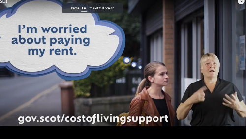 BSL Version - TV Ad - Cost of Living