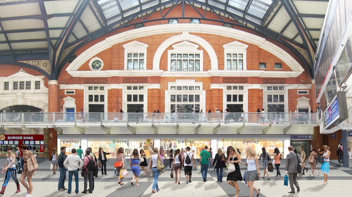 London Liverpool Street - new retail units set to open in 2016