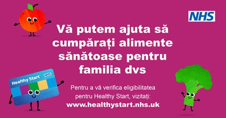 NHS Healthy Start POSTS - What you can buy posts - Romanian-1