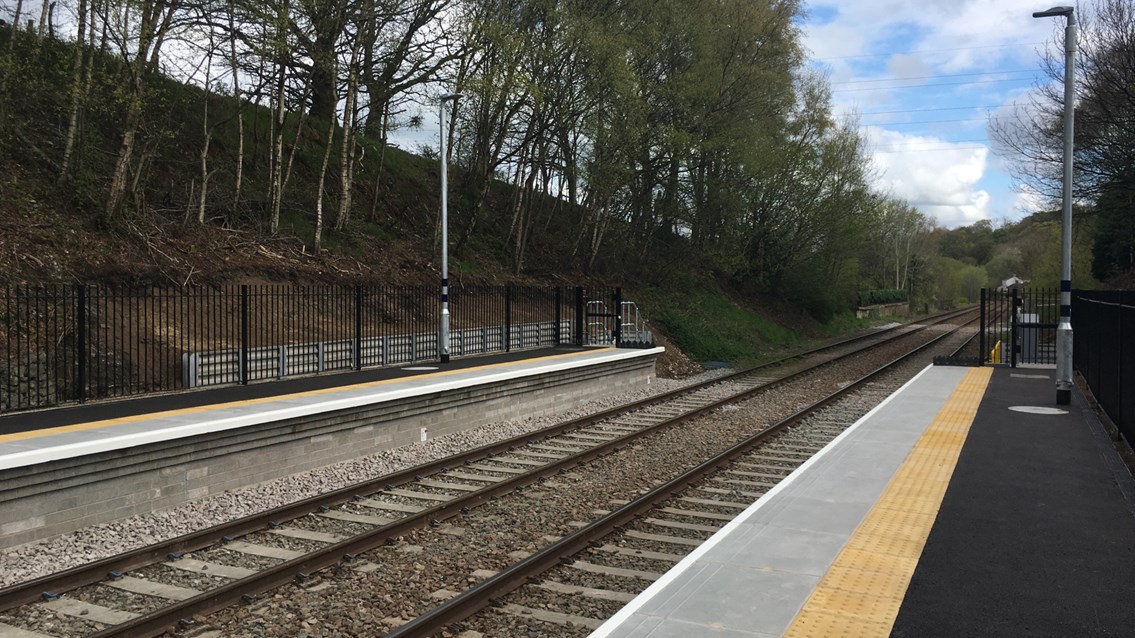 More space for trains and passengers at Ribble Valley line station: Ramsgreave and Wilpshire station platforms 2021